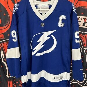 Reebok Blue and White NHL Jersey